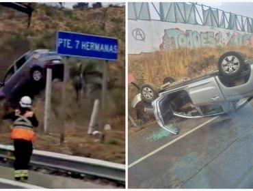 Densa neblina complicó el tránsito vehicular y dejó varios accidentes en Viña del Mar