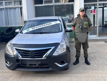 Venezolano con situación migratoria irregular fue detenido en Valparaíso por conducir automóvil con sus placas patentes falsas