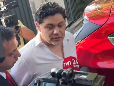 Alberto Larraín asegura que su detención "es parte del proceso" y dice que "siempre hemos estado a disposición de esclarecer cualquier cosa"