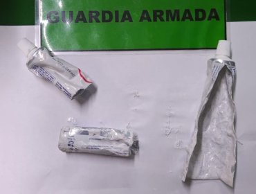 Personal de Gendarmería evitó el ingreso de droga oculta en tubos de pasta de dientes a la cárcel de Los Andes