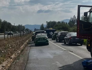Macabro hallazgo en Ruta 78: cuerpo fue encontrado al interior de una maleta