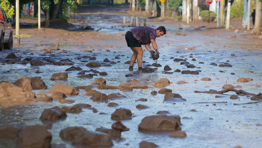 Lluvias obligan a activar Cogrid en Lo Barnechea: confirman daños y mantienen cerrada la ruta a Farellones