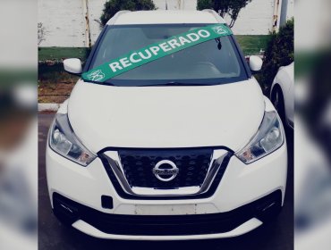 Detienen a un hombre por conducir automóvil robado en el borde costero de Loncura en Quintero