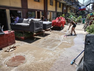 Cifran en más de 1.100 las familias afectadas por inundaciones tras intensas lluvias en Maipú