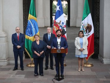 Presidente Boric oficializa candidatura de Michelle Bachelet a la Secretaría General de la ONU