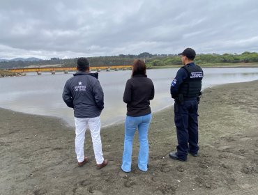 Autoridades fiscalizan ingreso de turistas y carpas en el Humedal Urbano de Mantagua