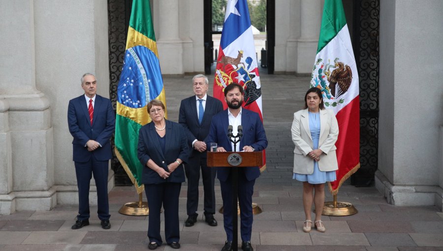 Presidente Boric oficializa candidatura de Michelle Bachelet a la Secretaría General de la ONU