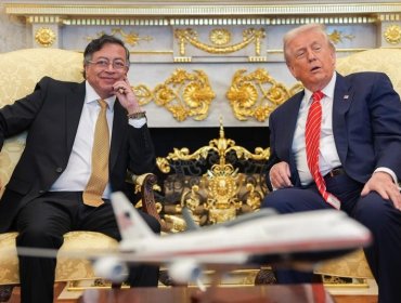 Gustavo Petro calificó de "positiva" y "optimista" la reunión con Donald Trump en la Casa Blanca