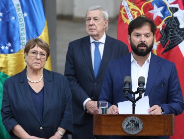 Presidente Boric destaca candidatura de Bachelet a la ONU: "Espero que en el país también todos estemos orgullosos"