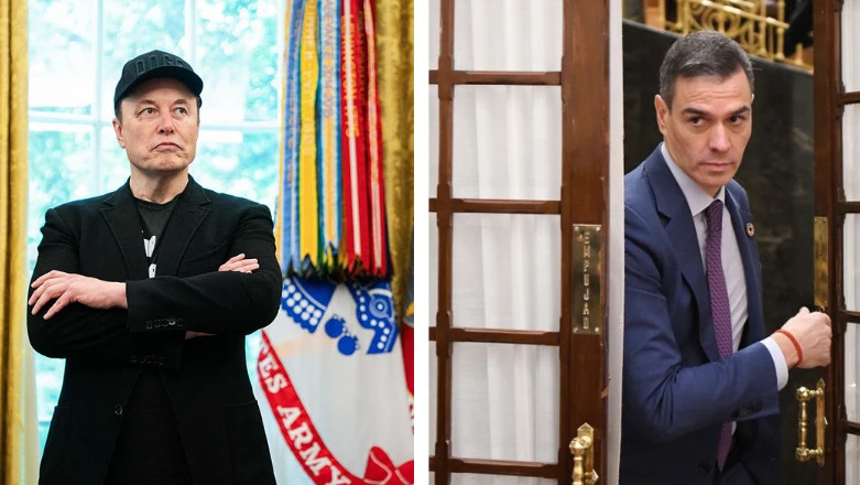 "Deja que los tecno-oligarcas ladren": Pedro Sánchez responde a Elon Musk después de que este le llamara "traidor al pueblo español"