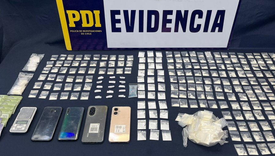 Golpe al microtráfico: PDI detiene a seis personas en operativos simultáneos en San Antonio y Cartagena