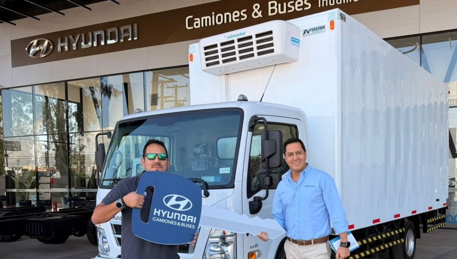 Hyundai Mighty EX8 3.9 DLX equipado con equipo de frío: Versatilidad y eficiencia para el transporte de alimentos refrigerados
