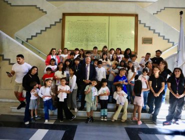 Diputado Barrios destaca la importancia de la educación cívica en niñas y niños de Valparaíso