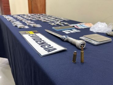 Detienen a pareja que se dedicaba a la comercialización de drogas en los balnearios La Ballena, Pichicuy y Los Molles en La Ligua