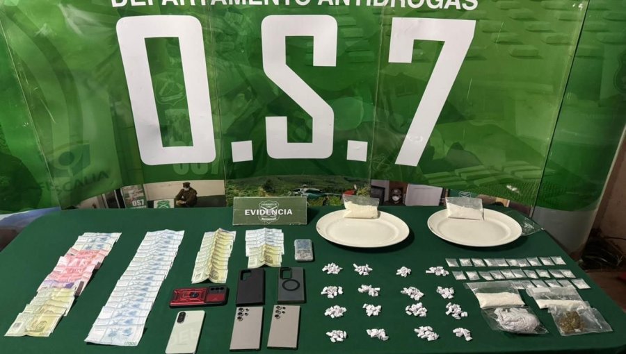 Tres hombres fueron detenidos por tráfico de drogas tras allanamientos en Cabildo