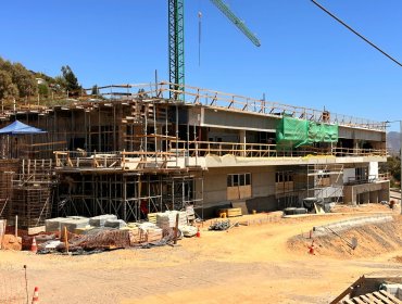 Un 40% de avance alcanza el futuro Cesfam Villa Olímpica de Olmué: proyecta atender a cerca de 20 mil usuarios