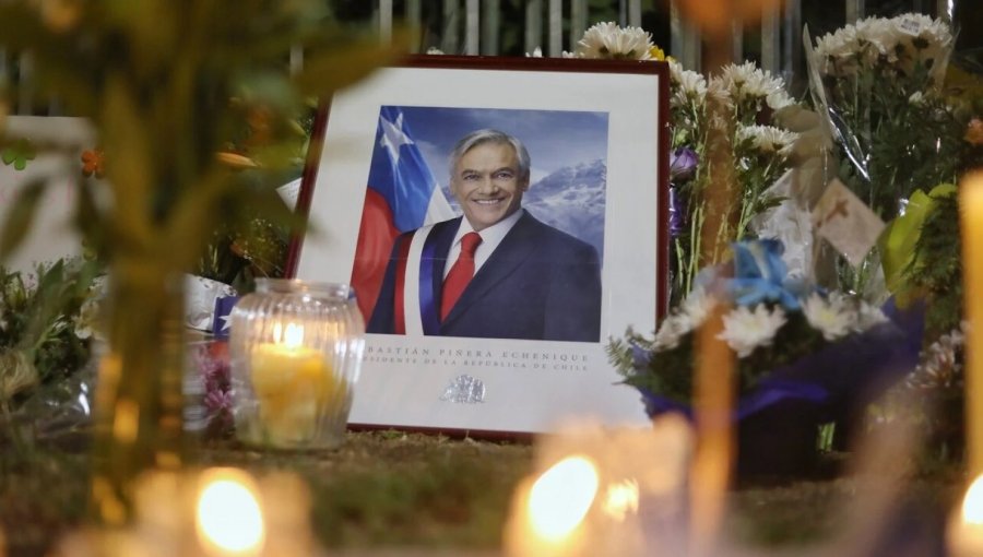 Conmemoraciones marcan dos años de la muerte del expresidente Sebastián Piñera
