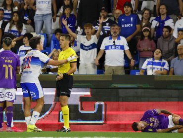 Lapidario informe arbitral detalla la expulsion de Clemente Montes en la UC: "Culpable de conducta violenta"