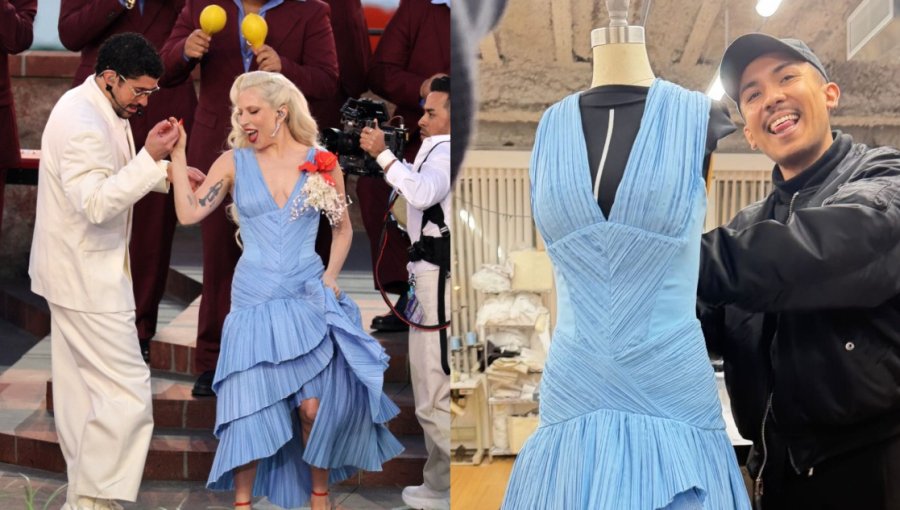Orgullo nacional: chileno fue quien confeccionó el vestido de Lady Gaga del Super Bowl 2026