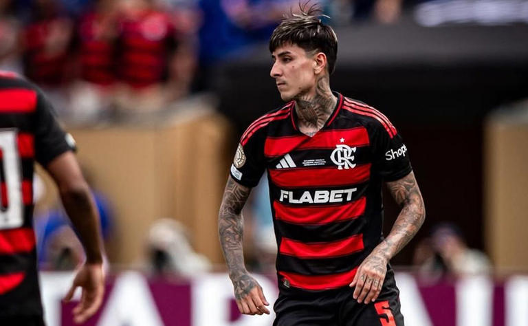 Erick Pulgar marcó golazo en triunfo del Flamengo por el Brasileirao