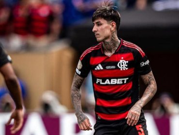 Erick Pulgar marcó golazo en triunfo del Flamengo por el Brasileirao