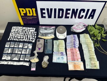 Detienen a tres sujetos por microtráfico en Algarrobo: uno mantenía órdenes pendientes por homicidio