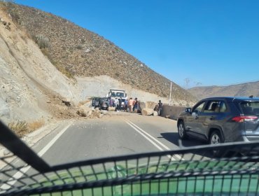 Tras fuerte sismo de magnitud 6.1: Reportan rodados en distintas rutas de la región de Coquimbo