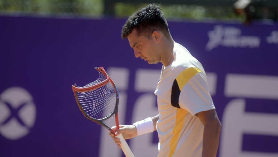 Tomás Barrios se despide del ATP de Buenos Aires tras ser arrollado por el 22 del mundo