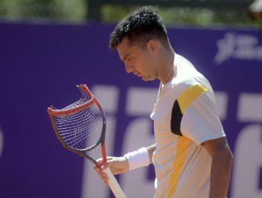 Tomás Barrios se despide del ATP de Buenos Aires tras ser arrollado por el 22 del mundo