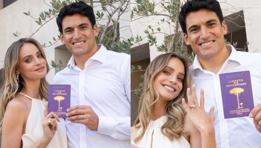 Amor olímpico: Trinidad de la Noi y Esteban Grimalt sellan su historia con un íntimo matrimonio civil