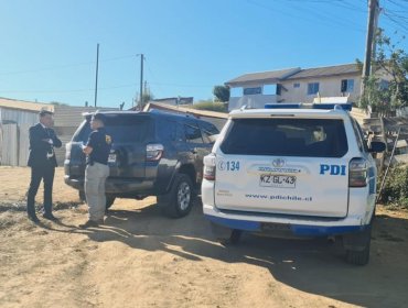 Detienen a imputado por homicidio con arma cortante en Viña del Mar