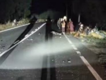 Región de Los Ríos: Cuatro muertos deja colisión frontal y atropello con fuga en Mariquina