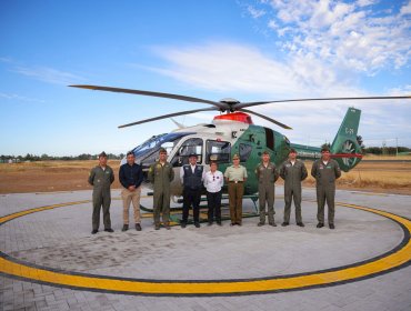 Chile refuerza su red aérea de emergencia con 110 plataformas operativas