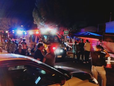 Un fallecido y un lesionado grave deja atropello con posterior choque en Valparaíso: ocupantes del vehículo se dieron a la fuga