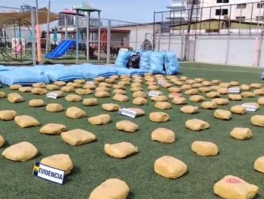 Incautan 2,4 toneladas de marihuana en la provincia de El Loa: es el mayor decomiso en lo que va de año en la región de Antofagasta