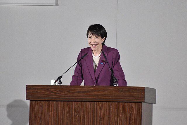 Sanae Takaichi es reelegida como primera ministra de Japón tras aplastante victoria