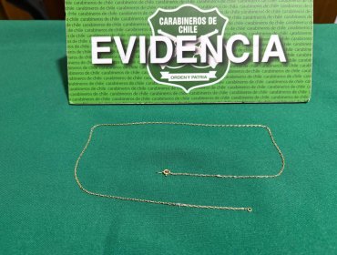 Con vigilancia aérea detienen a dos sujetos tras robo en el borde costero de Viña del Mar