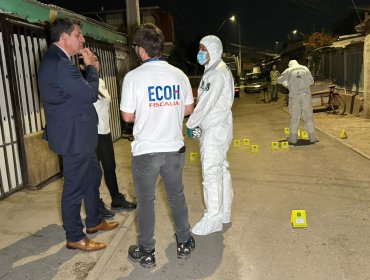Balacera contra vivienda en San Bernardo deja a niño de 6 años y dos adultos heridos