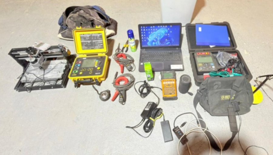 Detienen a delincuente que robó especies desde una empresa constructora en Los Andes