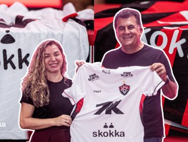 En el fútbol de Brasil, Vitória se asocia con Skokka y mueve el tablero de sponsors
