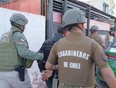Tres personas con amplio prontuario policial fueron detenidas en la población La Camíña de San Antonio