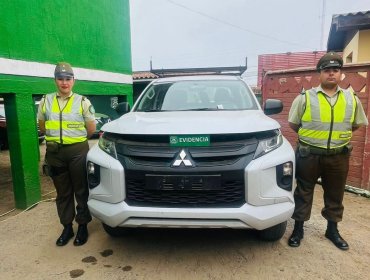 Seis autos con encargo por robo han sido recuperados en febrero en El Quisco