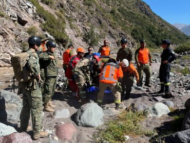 Tragedia en el río Tinguiririca: hallan sin vida a las tres víctimas arrastradas tras volcamiento en Termas del Flaco
