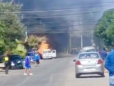 Ráfagas de disparos y quema de autos generan pánico en villa El Canelo 2 de San Felipe