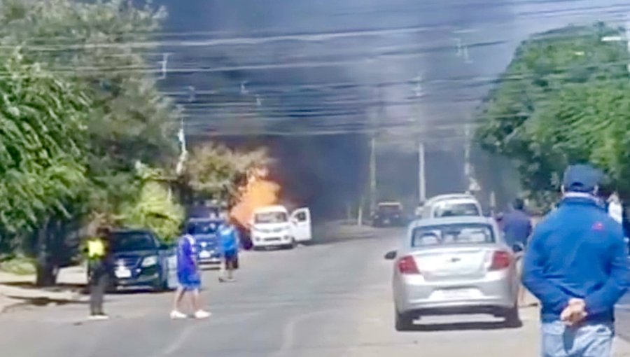 Ráfagas de disparos y quema de autos generan pánico en villa El Canelo 2 de San Felipe