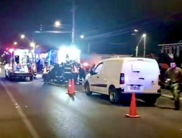 Colisión múltiple en El Quisco involucra a ambulancia que trasladaba pacientes