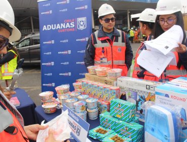 Aduanas ha decomisado más de 1,4 millones de productos ilegales durante este año en el puerto de San Antonio
