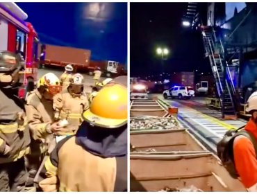 Emergencia química obligó a suspender faenas en el sitio 1 del Puerto de San Antonio
