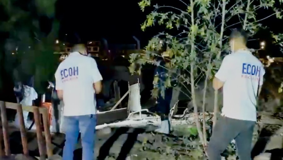 Investigan hallazgo de cuerpo calcinado al interior de una fosa séptica en Alto Hospicio