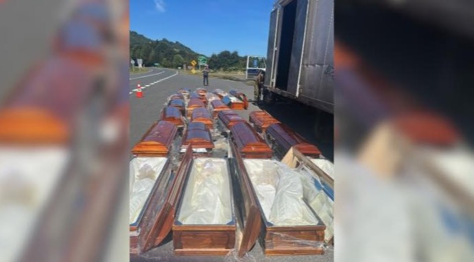 Impactante hallazgo en la Carretera Austral: marihuana oculta en ataúdes termina con tres detenidos